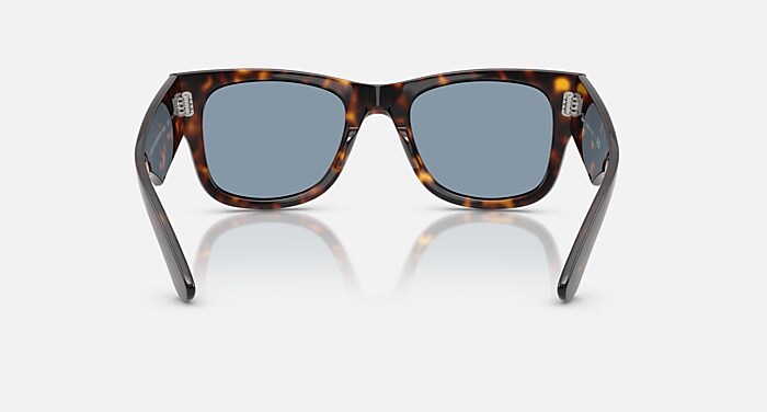 MEGA WAYFARER SUMMER CAPSULE サングラス ハバナ と ブルー (52-21