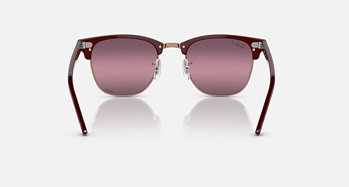 CLUBMASTER POLARIZED+ LENSES Polarized Sunglasses in Bordeaux On