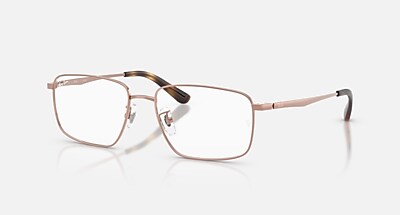 RB6524D OPTICS メガネ シルバー と クリア (56-17) - RB6524D