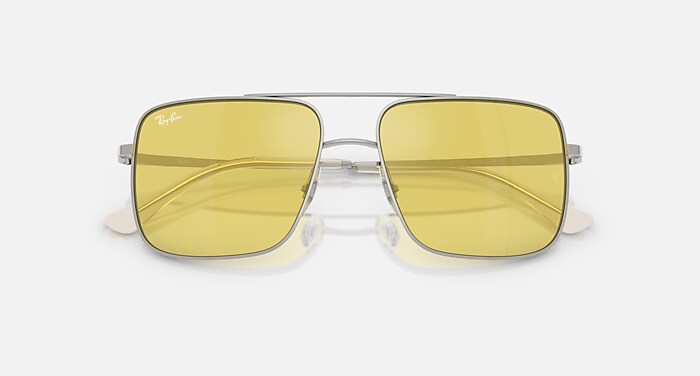 レイバン公式ストア】 Ray-Ban® ARI BIO-BASED サングラス | シルバー