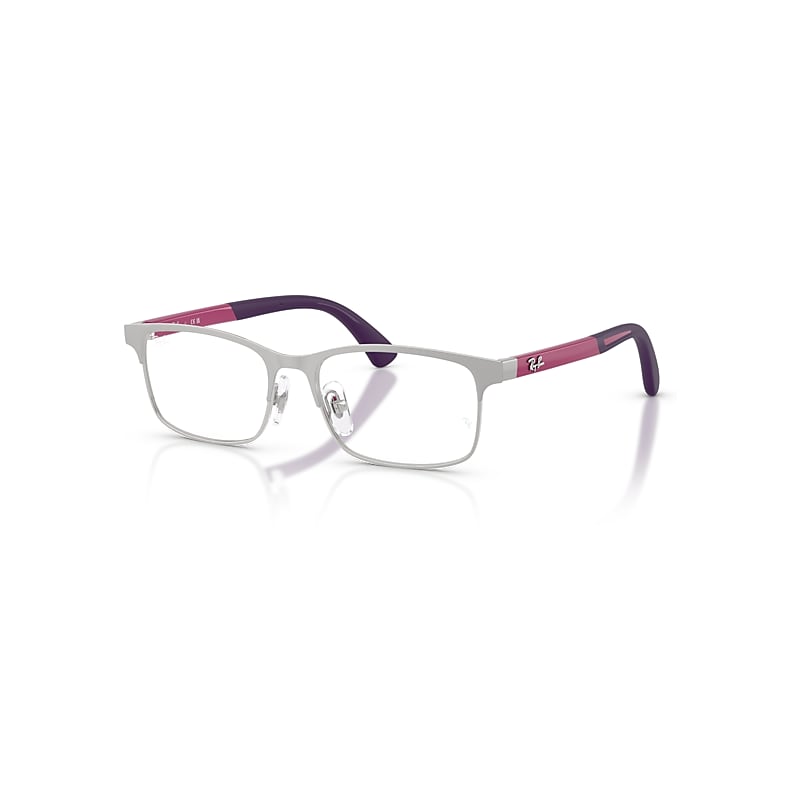 Ray-Ban Eyeglasses Kids  Optics Kids Bio-Based - Purple & Violet Frame Clear Lenses Polarized 48-15, RB1061