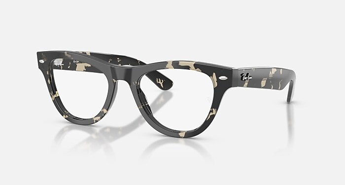 SKYLER OPTICS Eyeglasses with Grey Tortoise Frame - RB5510 | Ray