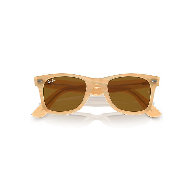 ORIGINAL WAYFARER CHANGE Sunglasses in Photo Striped Brown and