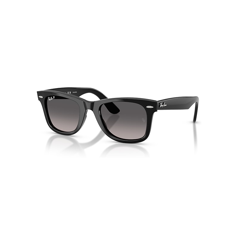 Ray - Ban Unisex Black/Grey Rb4340 Wayfarer Ease 601/M3 Sunglasses Acetate Squared Polarized Shaded - Image 4