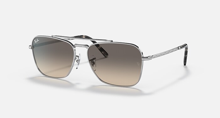 レイバン公式ストア】 Ray-Ban® NEW CARAVAN サングラス | シルバー X 