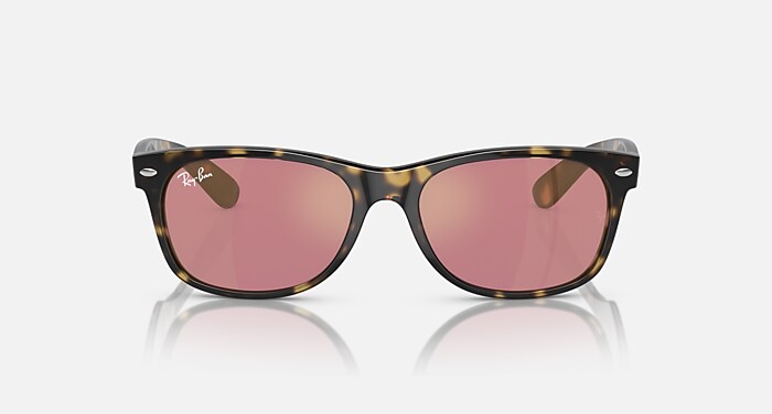 NEW WAYFARER CLASSIC Sunglasses in Havana and Violet/Gold - RB2132