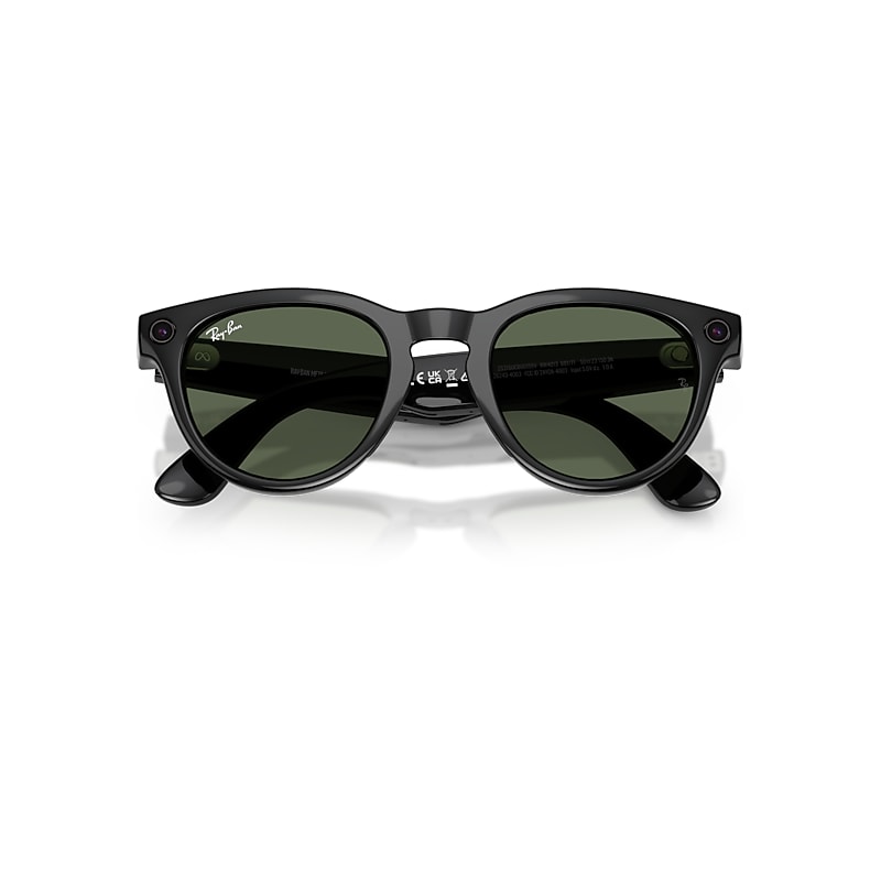 Ray-ban Meta (gen 2) Headliner AI Glasses in Black Frame and G-15
