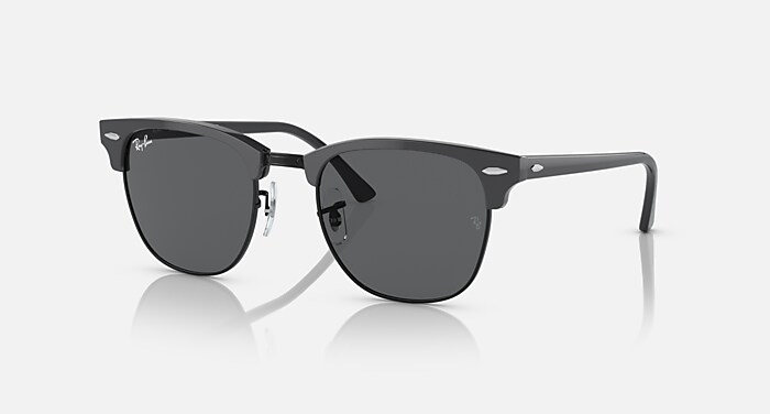 CLUBMASTER CLASSIC Sunglasses in Grey On Black and Dark Grey