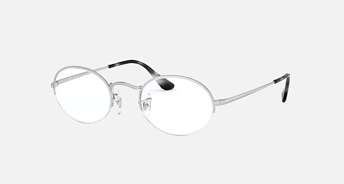 OVAL GAZE Eyeglasses with Silver Frame - RB6547 | Ray-Ban® ASEAN