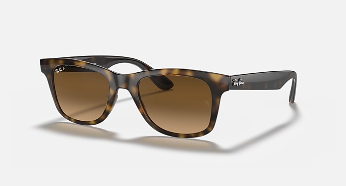 RB4640 Polarized Sunglasses in Light Havana and Brown Polarized