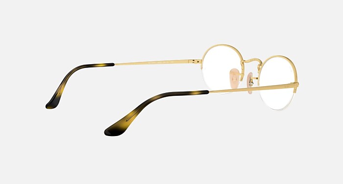 OVAL GAZE Eyeglasses with Gold Frame - RB6547 | Ray-Ban® ASEAN