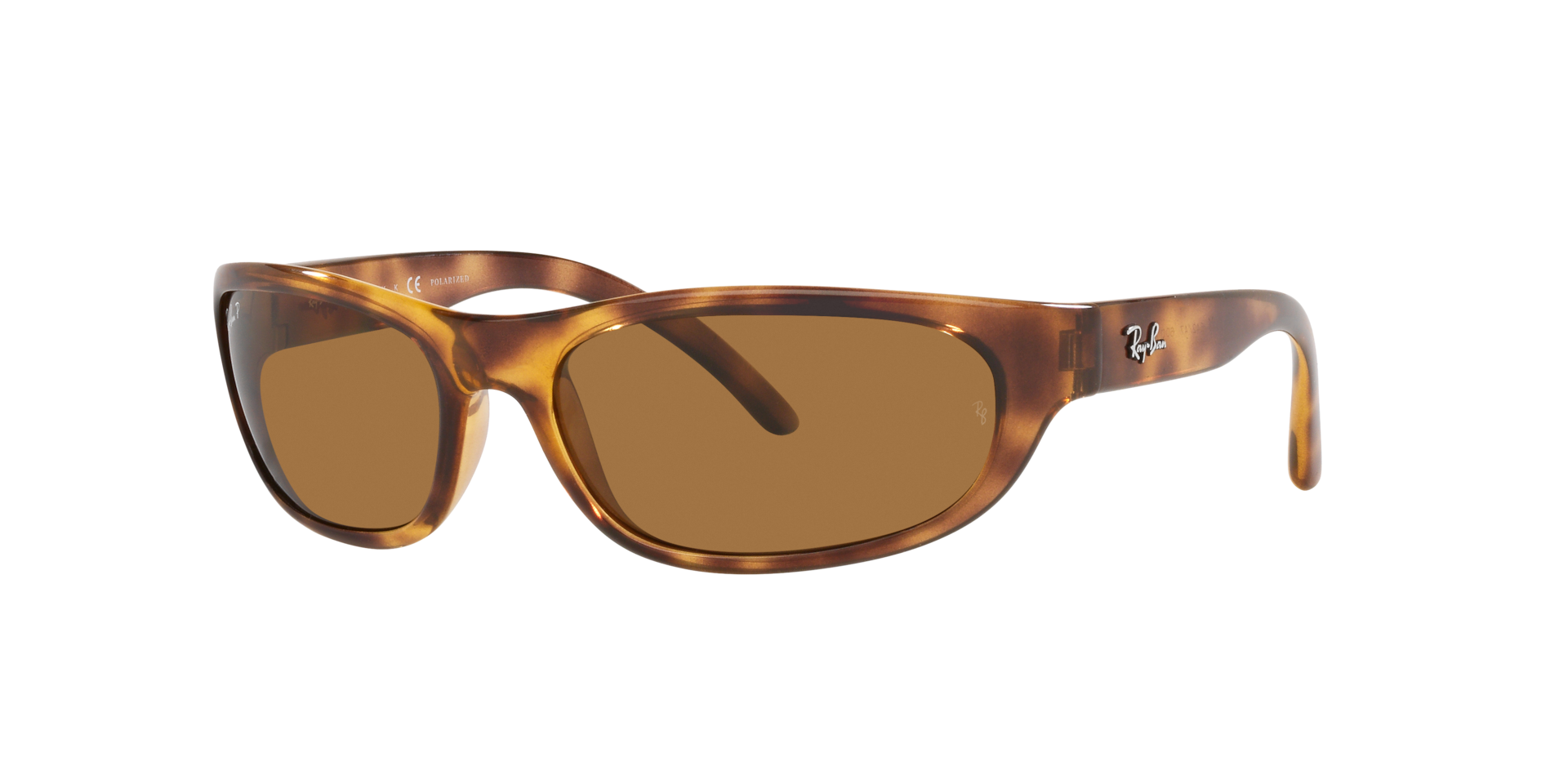 Ray-Ban Rb4033 Lunettes De Soleil - Monture Havana Verres Brun 60-17 polarisés