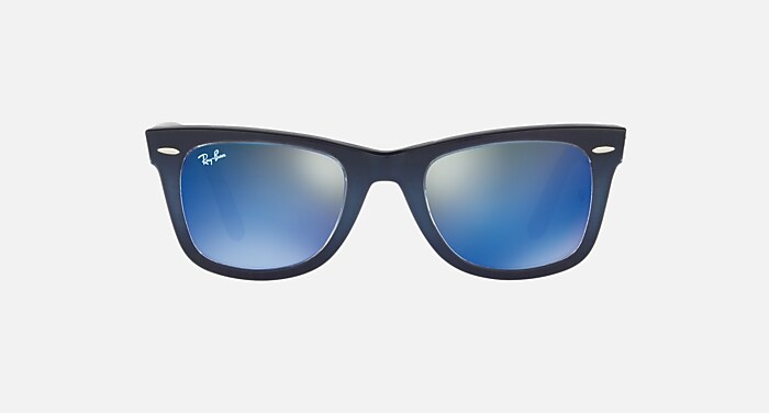ORIGINAL WAYFARER PIXEL Sunglasses in Blue and Blue Mirror (52-22