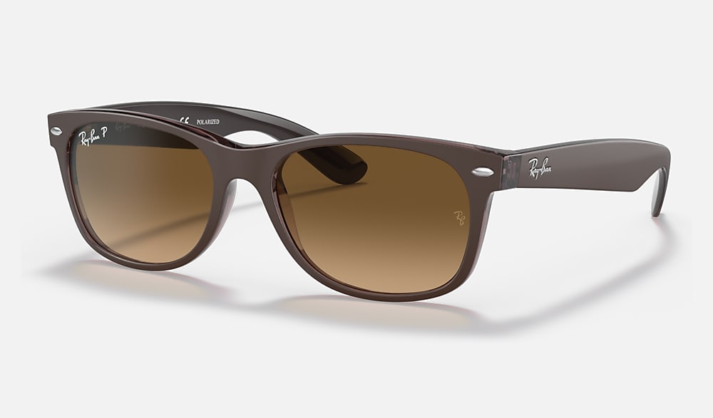 Ray-Ban Wayfarer ブラウン×オフホワイト 0RB2132__6608M2__STD__shad__qt