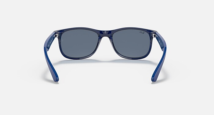 RB9062S KIDS Sunglasses in Transparent Blue and Dark Blue (48-16
