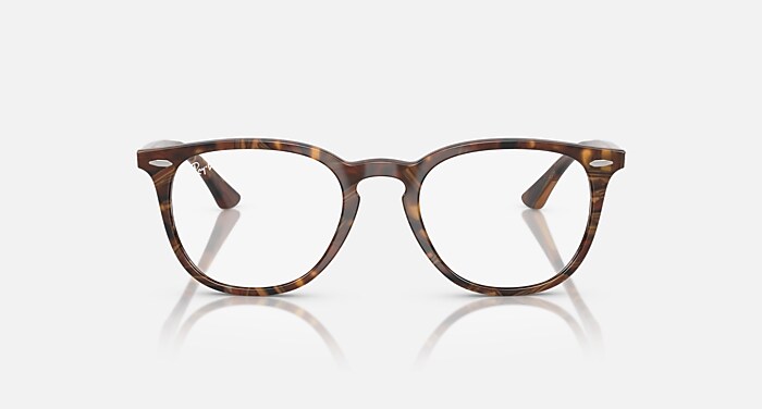 RB7159 OPTICS Eyeglasses with Transparent Fantasy Brown Yellow and