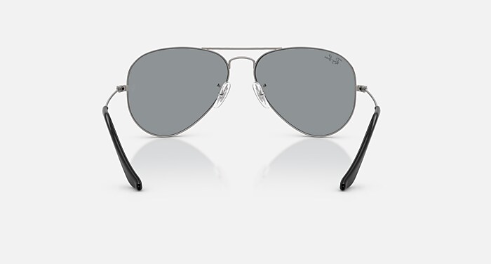 AVIATOR CLASSIC SUMMER CAPSULE Sunglasses in Gunmetal and Grey (58