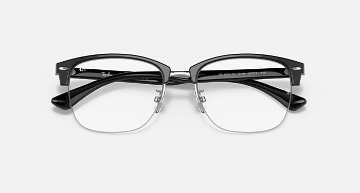 RB5357TD Eyeglasses with Black and Demo Lens (55-18) - RB5357TD