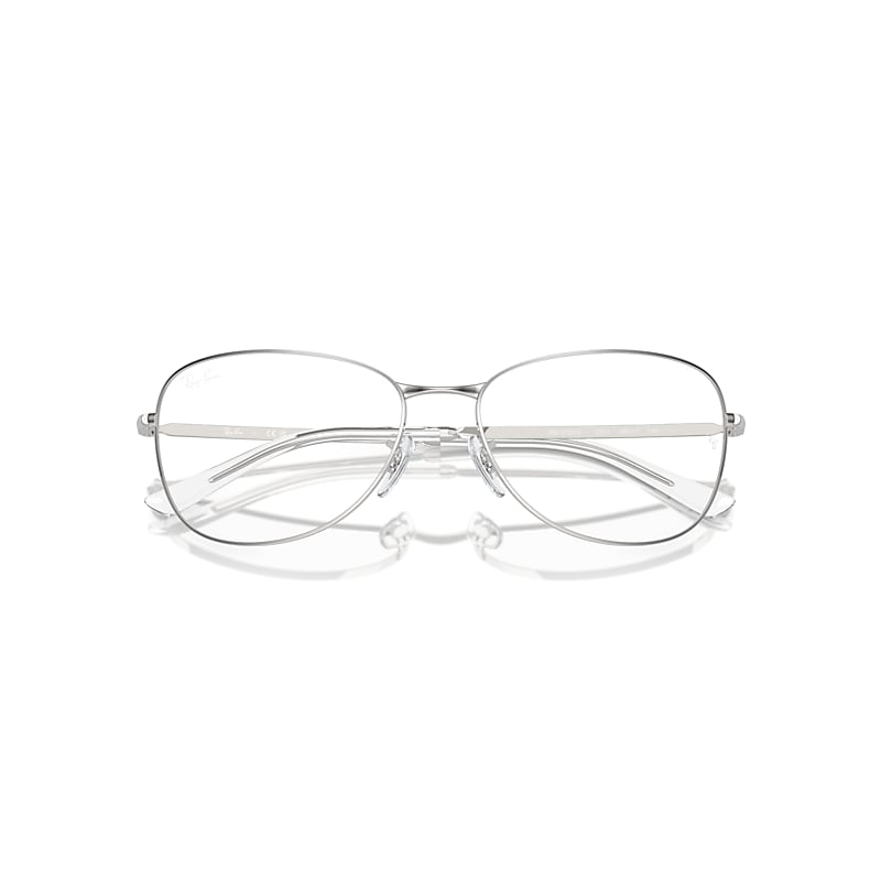 Ray-Ban  Eyeglasses Silver Frame  Lenses Polarized 54-17
