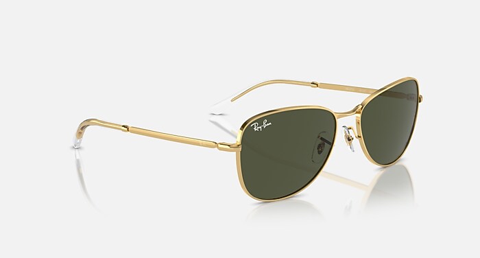 RB3733 Sunglasses in Arista Gold and Green (59-17) - RB3733 | Ray