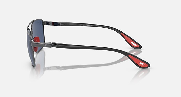 RB3715M SCUDERIA FERRARI COLLECTION Sunglasses in Gunmetal and