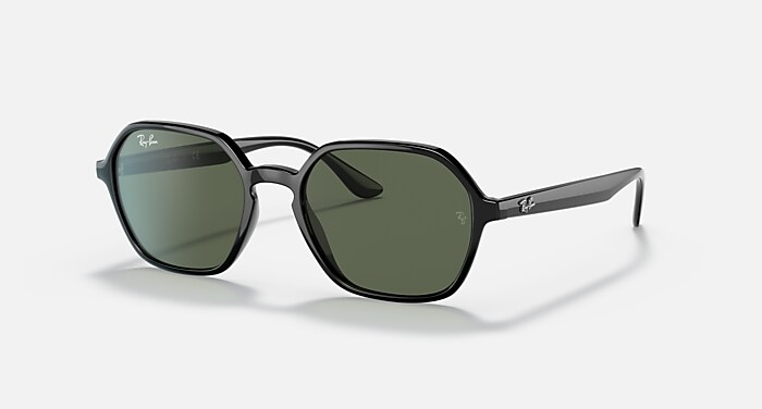 RB4361 Sunglasses in Black and G-15 Green - RB4361 | Ray-Ban® ROW
