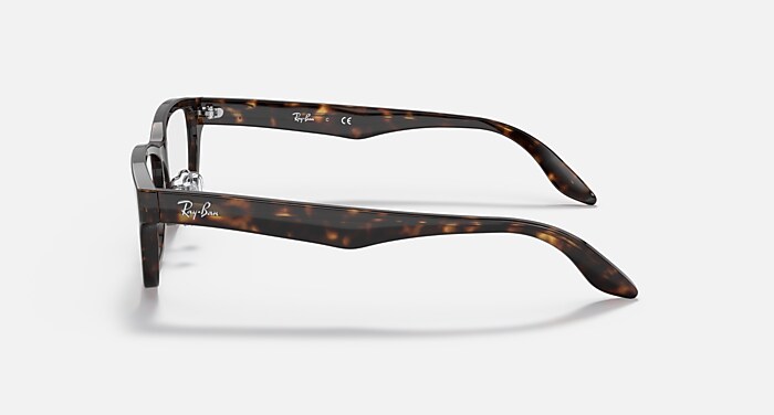 RB5408 OPTICS Eyeglasses with Havana and Clear (57-15) - RB5408D