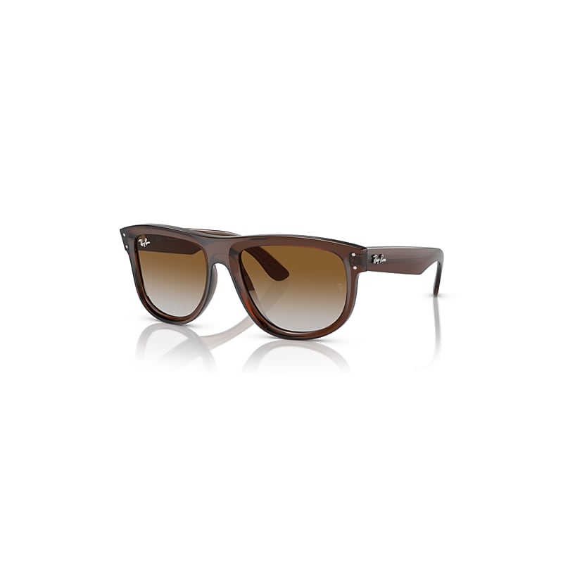 Ray-Ban Sunglasses  Boyfriend Reverse - Transparent Brown Frame Brown Lenses 56-18, RBR0501S