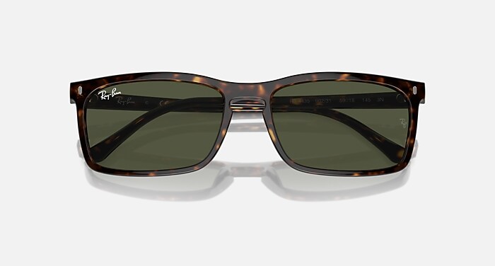 RB4435 Sunglasses in Havana and Green (56-18) - RB4435 | Ray-Ban® US