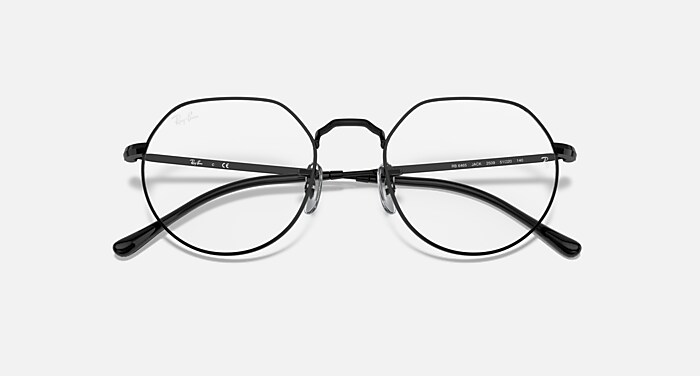 レイバン公式ストア】 Ray-Ban® JACK OPTICS メガネ | ブラック