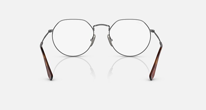 JACK TITANIUM OPTICS Eyeglasses with Gunmetal Frame - RB8165V
