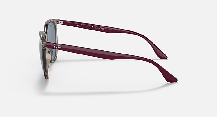 RB4378 Sunglasses in Gris translúcido and Dark Blue  display picture 1