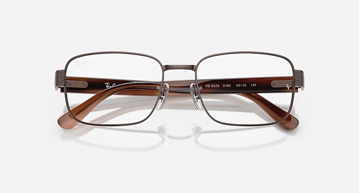 RB6529 OPTICS Eyeglasses with Copper and Clear (54-18) - RB6529
