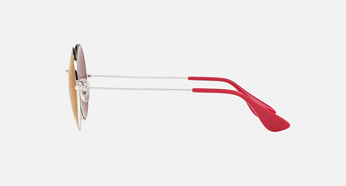 JA-JO Sunglasses in Silver and Dark Red Classic - RB3592 | Ray-Ban