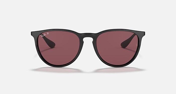 ERIKA CLASSIC Sunglasses in Black and Purple Polarized - RB4171