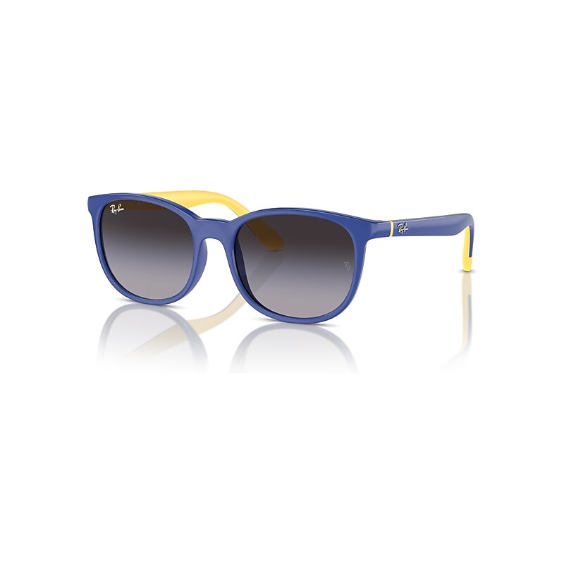 Ray-Ban Sunglasses Kids  Kids Bio-Based - Light Blue On Yellow Frame Violet Lenses 49-16, RB9079S