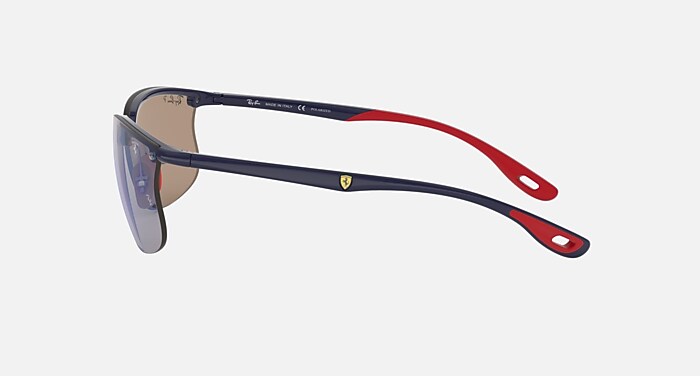 ✨激レア✨Ray-Ban フェラーリ RB4322-M ネイビー×レッド 箱付き RB4322M SCUDERIA FERRARI COLLECTION Sunglasses in Blue and Blue