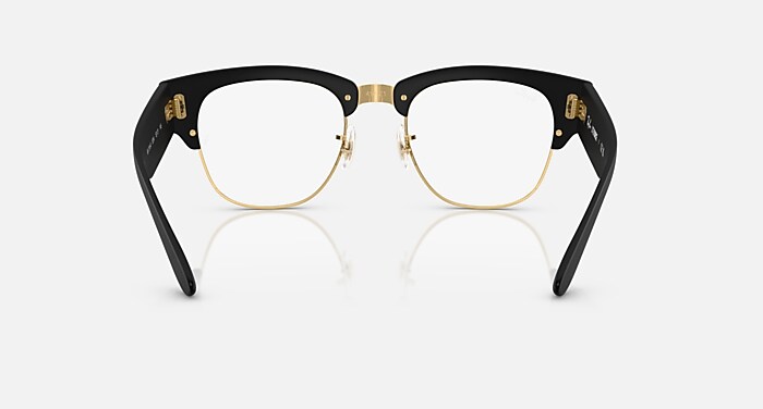 MEGA CLUBMASTER OPTICS LITEFORCE Eyeglasses with Sand Black On