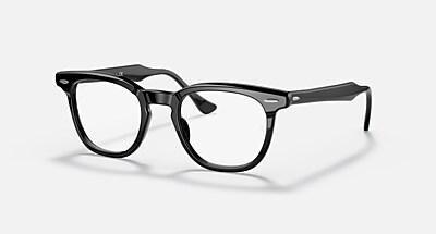 レイバン公式ストア】 Ray-Ban® HAWKEYE OPTICS メガネ | ブラック