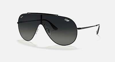 レイバン公式ストア】 Ray-Ban® WINGS サングラス | ブラック X グレー