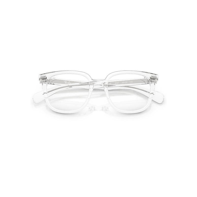Ray-Ban Brunel II Optics Optical Transparent Frame Transparent Lenses Polarized 51-20