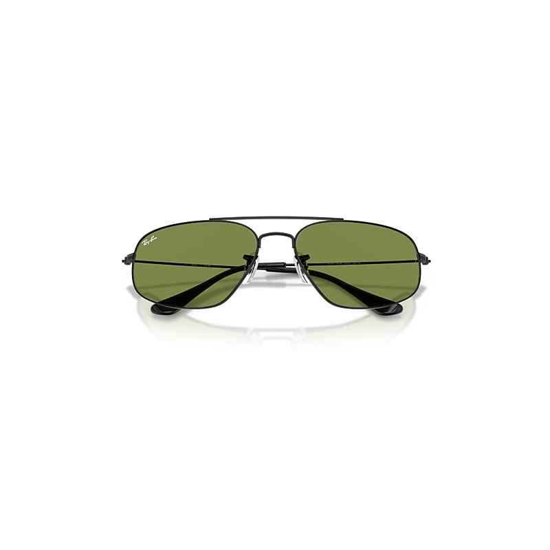 Ray-Ban Rb3780 Sunglasses Black Frame Green Lenses 63-16