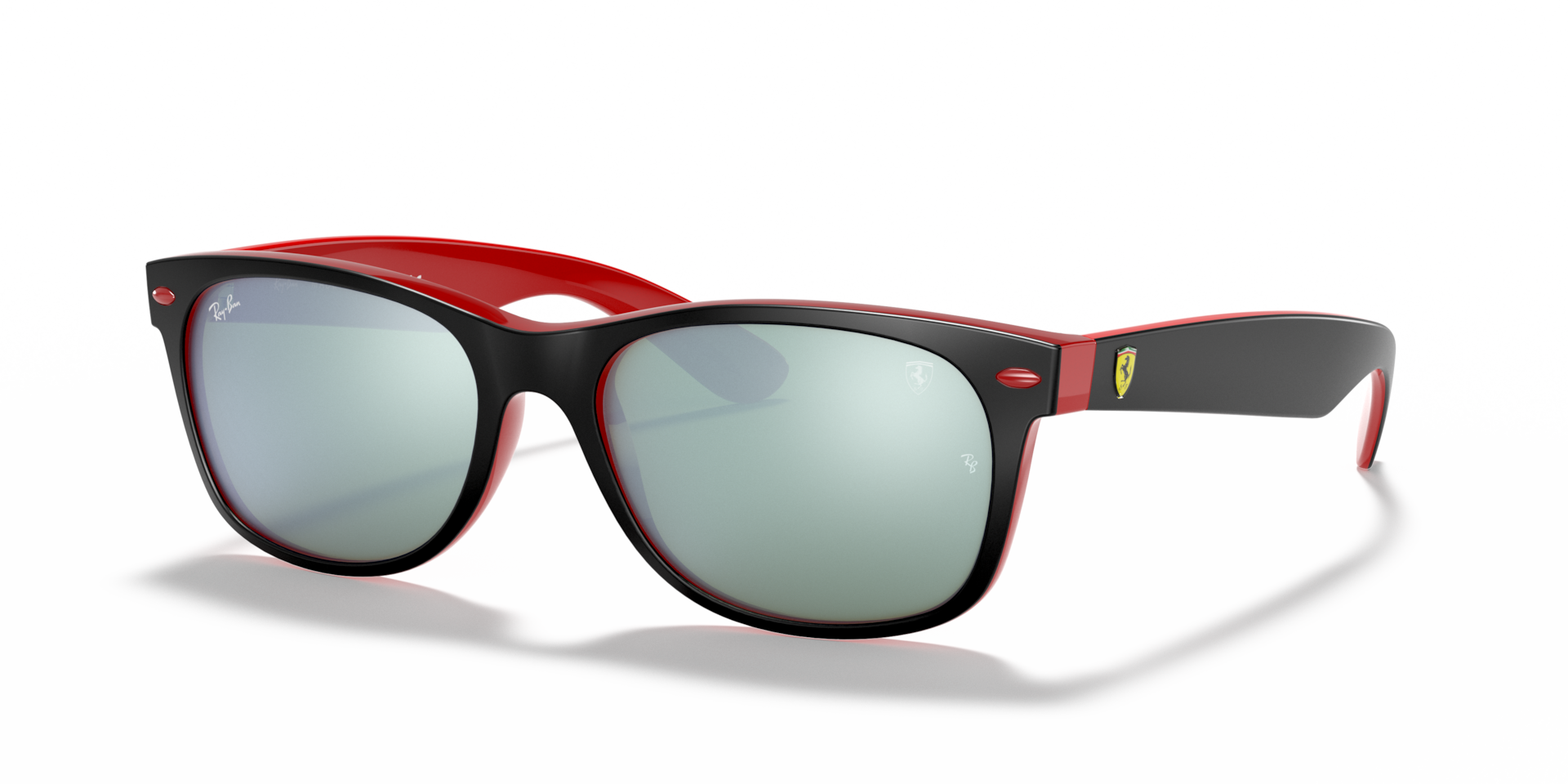 RB2132M SCUDERIA FERRARI COLLECTION Sunglasses in Black and Silver