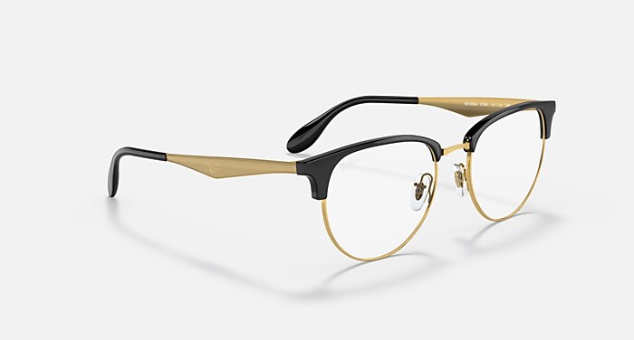 レイバン公式ストア】 Ray-Ban® RB6396 OPTICS メガネ | ゴールド上に
