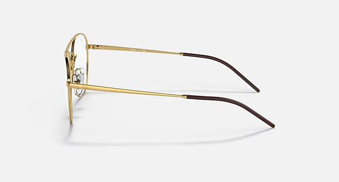 RB6414 OPTICS Eyeglasses with Arista Gold and Clear (55-18