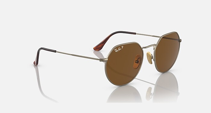 レイバン公式ストア】 Ray-Ban® JACK TITANIUM サングラス | ゴールド 