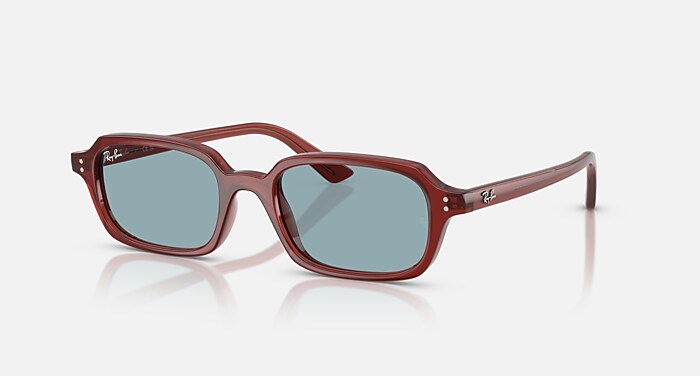 ZURI BIO-BASED Sunglasses in Rosty Brown and Blue - RB4455F | Ray