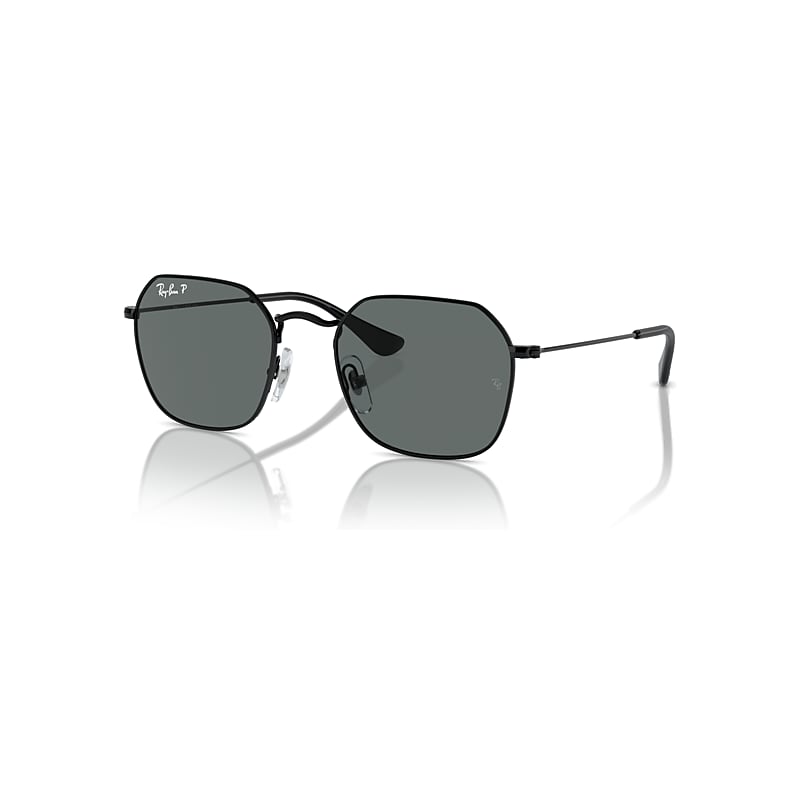 Ray-Ban Sunglasses Kids Kids - Black Frame Grey Lenses Polarized 49-19, RB9594S - Image 1