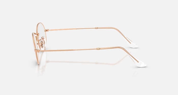レイバン公式ストア】 Ray-Ban® OVAL OPTICS メガネ | ローズゴールド