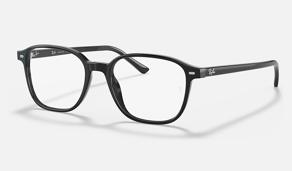 LEONARD OPTICS Polarized Eyeglasses with Black and Clear (51-17